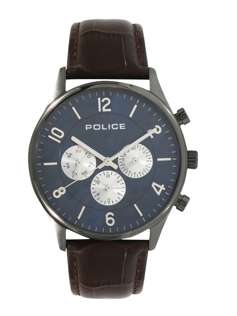 

Police Men Blue & Brown Analogue Watch PL14924JSU03