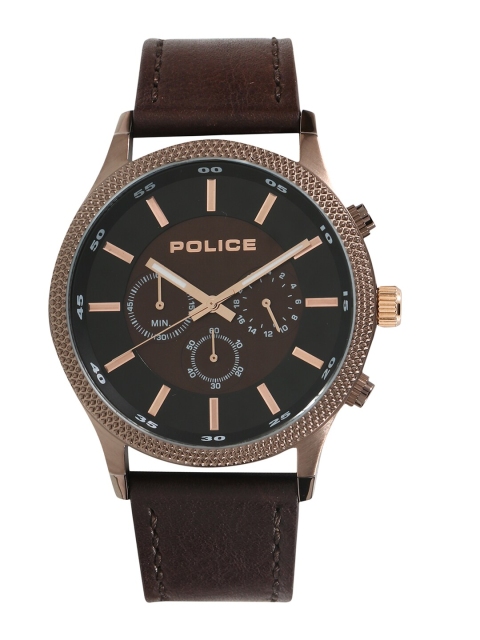 

Police Men Brown Analogue Watch PL15002JSBN12