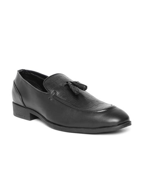 

Blackberrys Men Black Leather Semiformal Slip-Ons