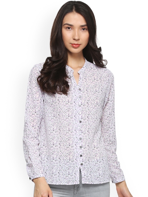 

Allen Solly Woman White Printed Top