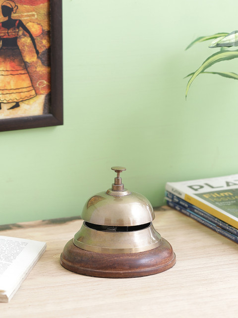 

Home Sparkle Bronze-Toned Call Bell Showpiece