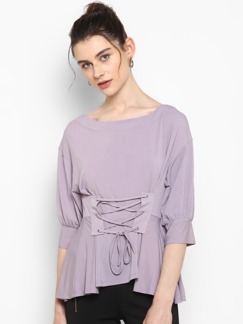

Kazo Women Mauve Solid Top