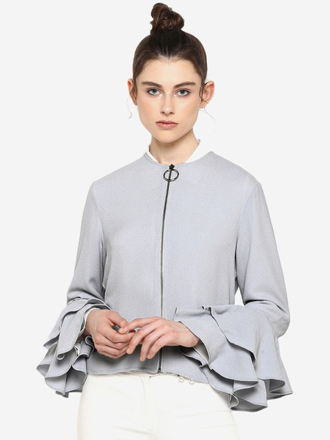 

Kazo Women Grey Cavilie Jacket