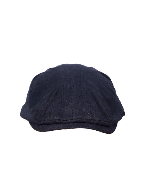 

FabSeasons Dark Blue Premium Cotton Golf Flat Cap, Navy blue