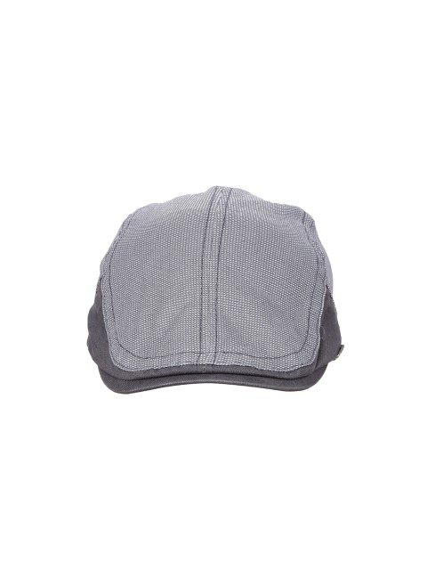 

FabSeasons Gray Cotton Golf Flat Cap, Grey