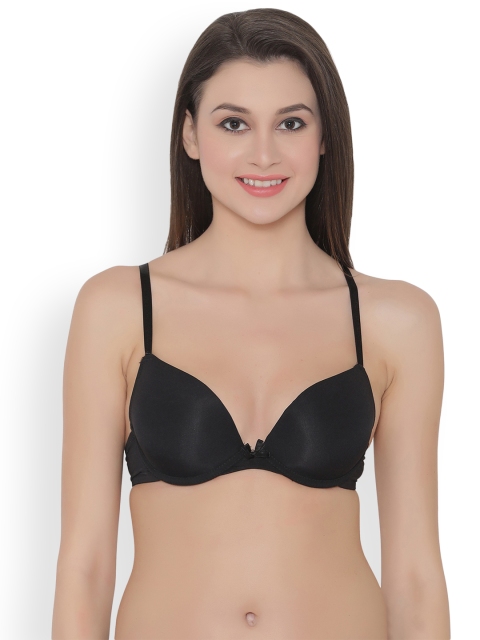 

Clovia Padded Underwired Push-Up Bra, Black