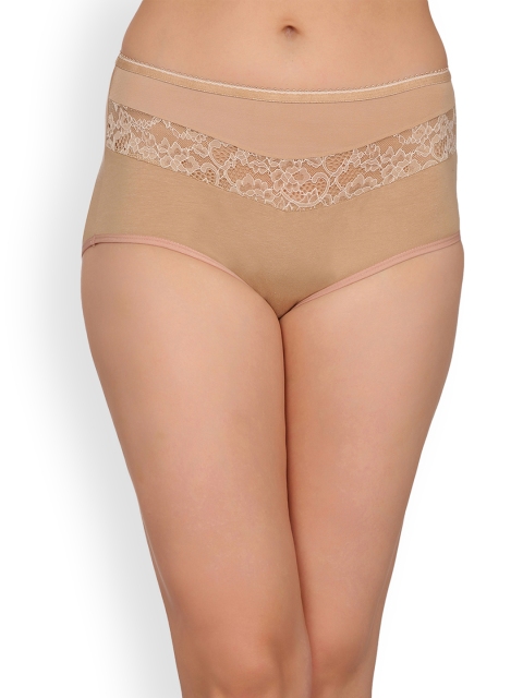 

Clovia Women Beige Hipster Briefs PN1780Z24XL
