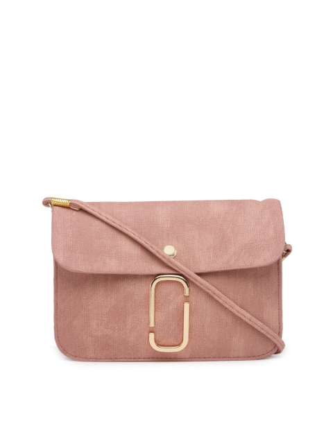 

Moedbuille Pink Solid Sling Bag