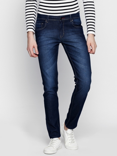 

High Star Men Blue Slim Fit Mid-Rise Clean Look Stretchable Jeans