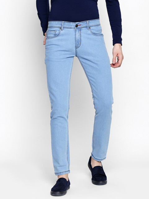 

High Star Men Blue Slim Fit Mid-Rise Clean Look Stretchable Jeans