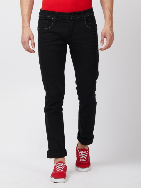 

Integriti Men Black Skinny Fit Mid-Rise Clean Look Jeans