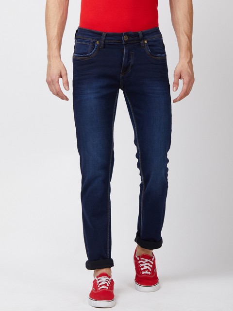 

Integriti Men Blue Slim Fit Mid-Rise Clean Look Jeans