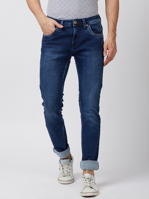 

Integriti Men Blue Slim Fit Mid-Rise Clean Look Jeans