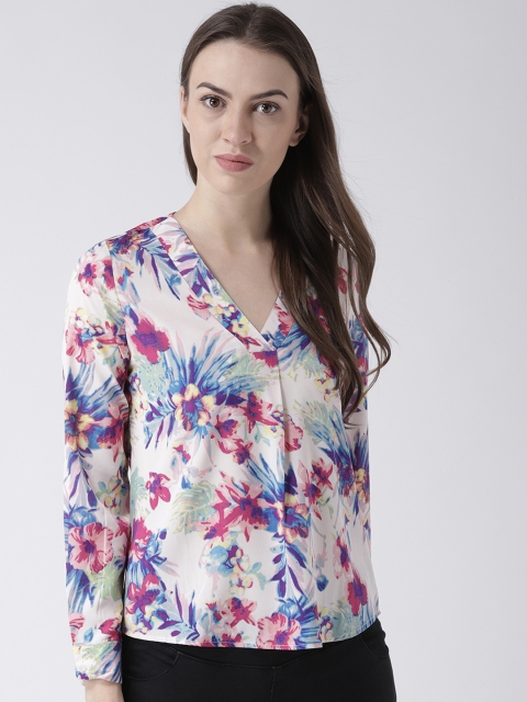 

The Vanca Women Multicoloured Printed Shirt Style Top, Multi