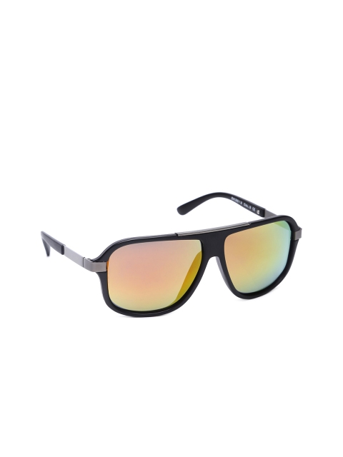 

Daniel Klein Men Square Sunglasses DK3012-C3, Yellow
