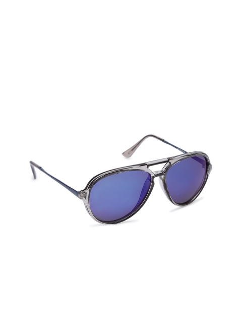 

Daniel Klein Men Aviator Sunglasses DK3008-C3, Blue