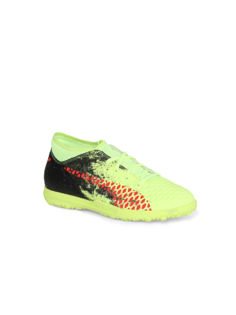 

Puma Boys Yellow FUTURE 18.4 TT Jr Football Shoes