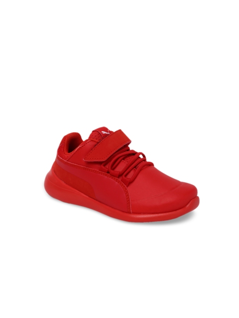 PUMA Motorsport Boys Red SF Evo Cat V PS Running Shoes