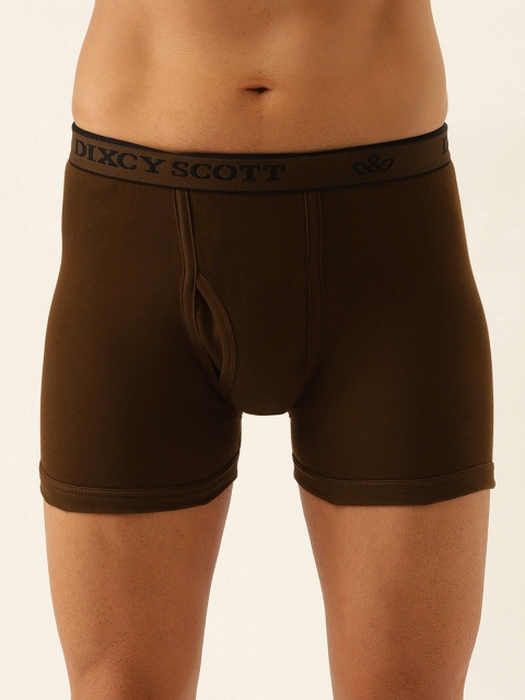 

DIXCY SCOTT Men Brown Solid Trunk K1-PR4669180