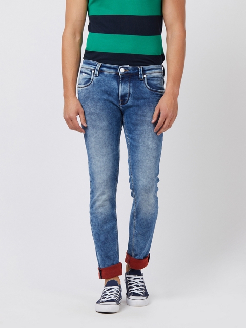 Lawman pg3 Men Blue Slim Fit Mid-Rise Clean Look Jeans