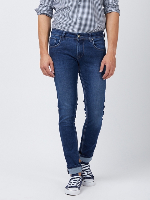 

Lawman pg3 Men Blue Slim Fit Mid-Rise Clean Look Jeans