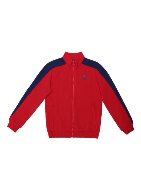 

Puma Boys Red Solid Sporty Jacket
