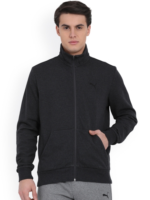 

Puma Men Charcoal Grey Solid Sporty Jacket