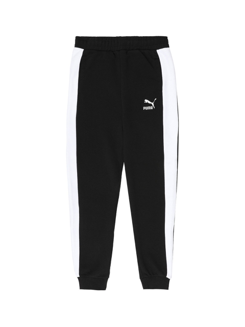 

Puma Boys Black Solid Classic T7 Joggers