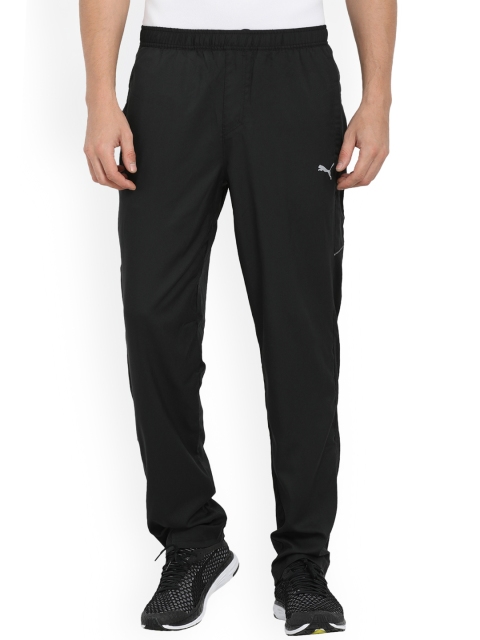 

Puma Men Black Solid Core-Run Track Pants