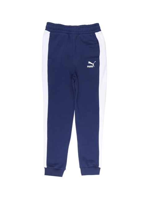

Puma Boys Blue Solid Classic T7 Joggers