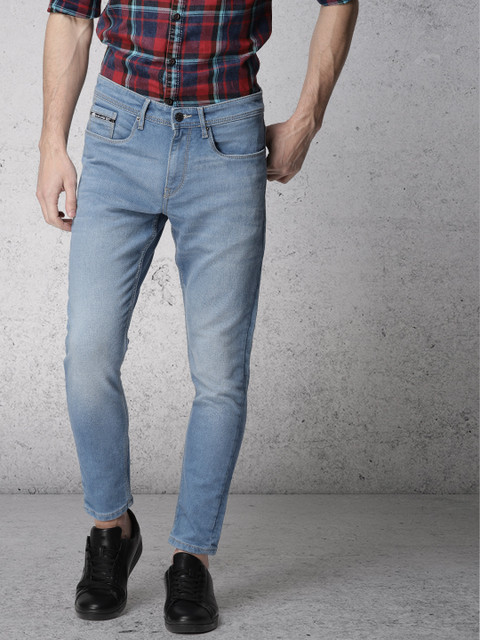 

Ecko Unltd Men Blue Tapered Fit Mid-Rise Clean Look Stretchable Jeans