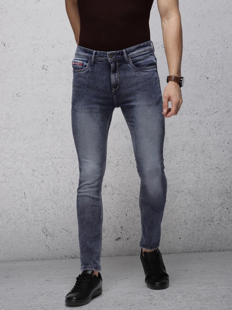 

Ecko Unltd Men Blue Skinny Fit Mid-Rise Clean Look Stretchable Jeans