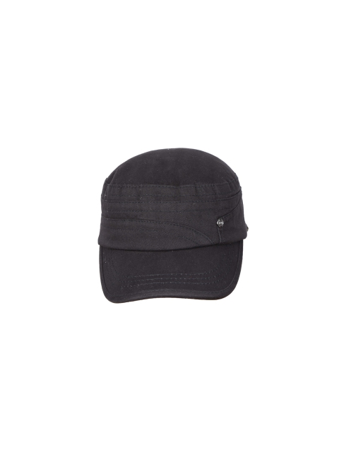 

FabSeasons Unisex Black Solid Baseball Cap