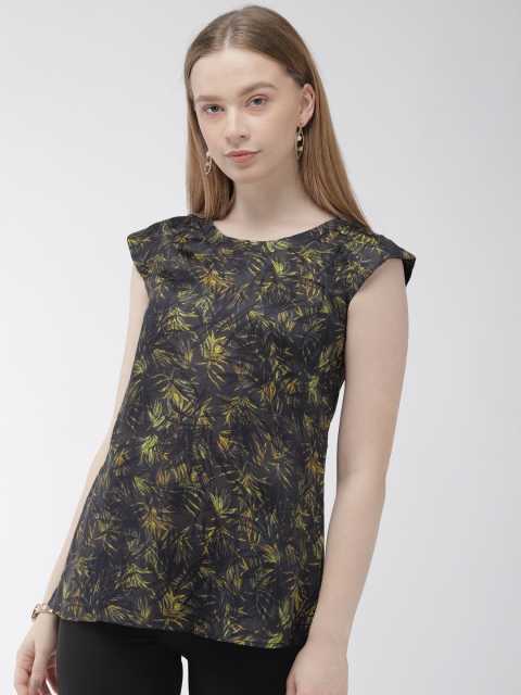

Park Avenue Women Grey Printed Top