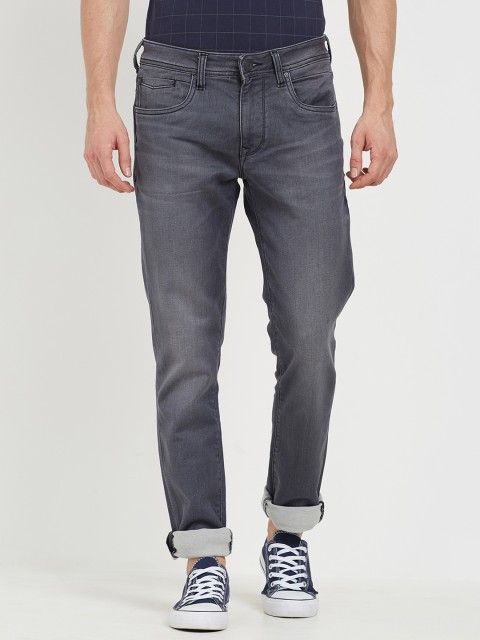 

Easies Men Grey Slim Fit Mid-Rise Clean Look Jeans
