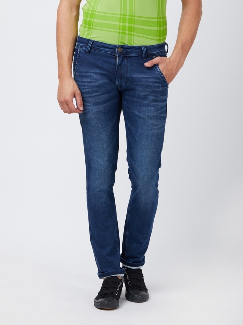 

Easies Men Blue Slim Fit Mid-Rise Clean Look Jeans