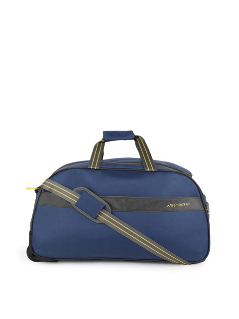 

Aristocrat Unisex Navy DREAM Trolley Duffel Bag, Blue