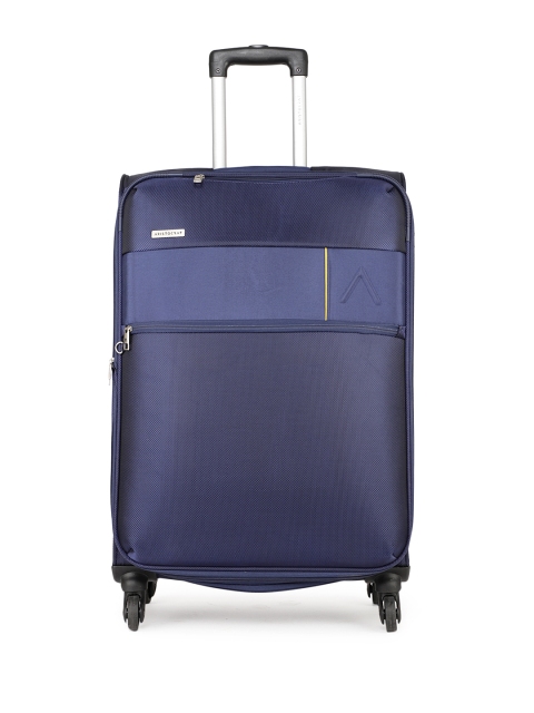 

Aristocrat Unisex Blue Estate 4W EXP Strolly Medium Trolley Bag