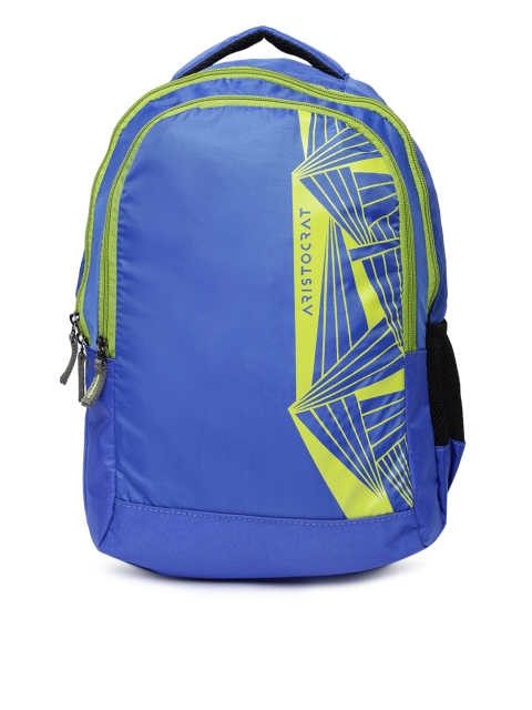 

Aristocrat Unisex Blue Printed Zen 1 Backpack