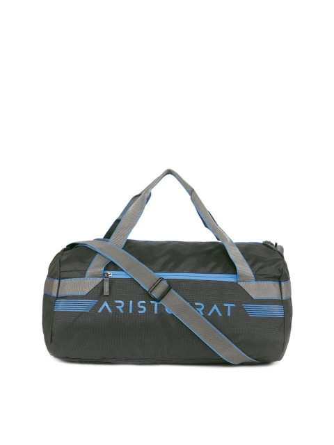 

Aristocrat Unisex Grey Solid RACE 52 Cabin Duffel Bag