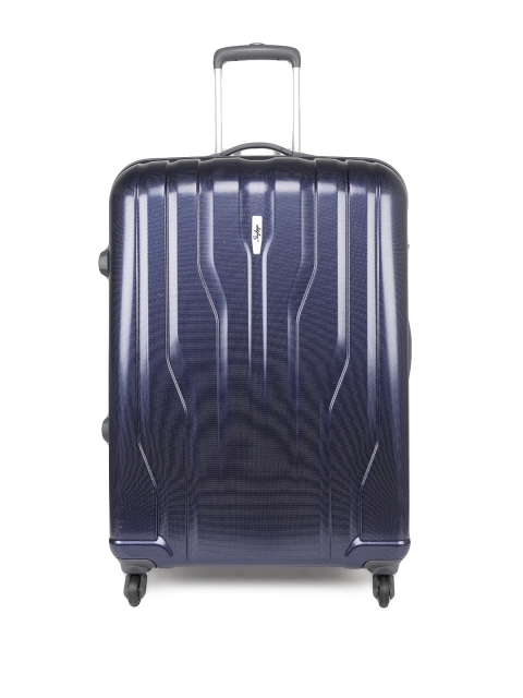 

Skybags Unisex Navy Marshal Strolly 79 Large Trolley Bag, Navy blue