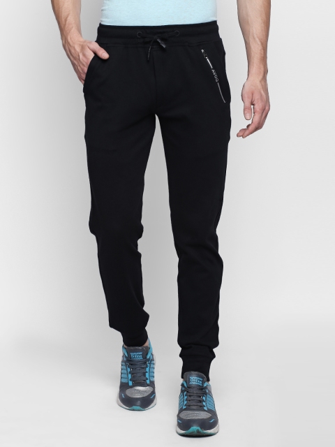 

AVOQ Men Black Solid Joggers