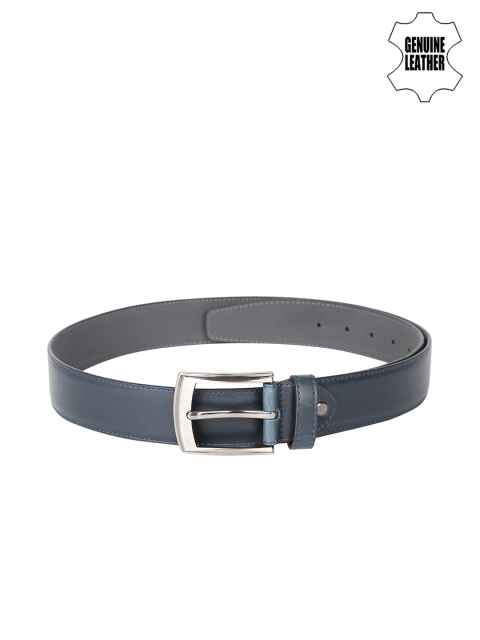 

Peter England Men Navy Blue Solid Belt