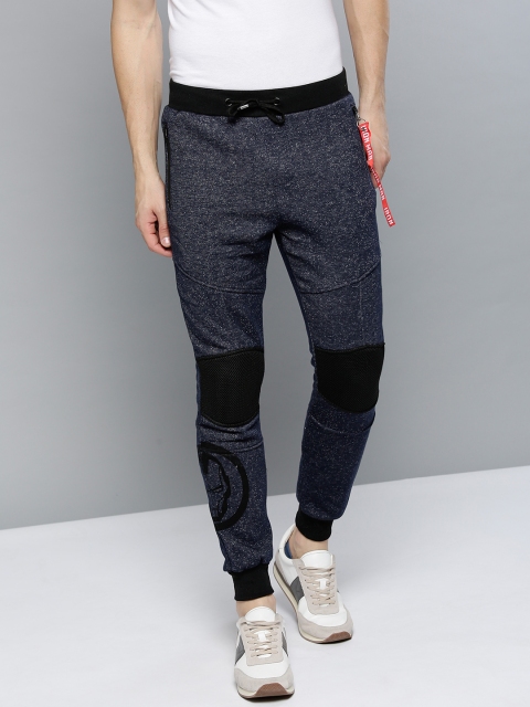 

Kook N Keech Marvel Navy Blue Solid Joggers