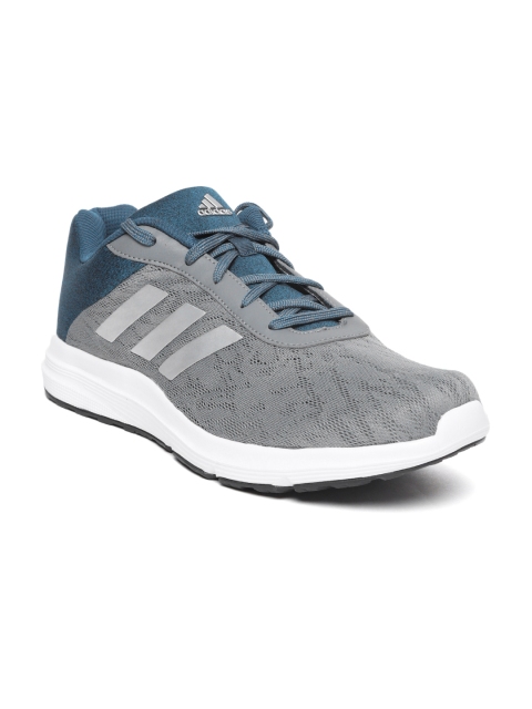 

ADIDAS Men Grey & Teal Blue Stardrift 1.0 Running Shoes