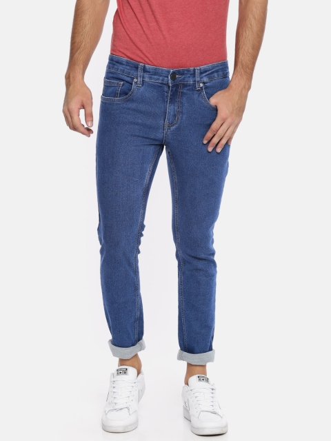 

Nature Casuals Men Blue Slim Fit Mid-Rise Clean Look Stretchable Jeans