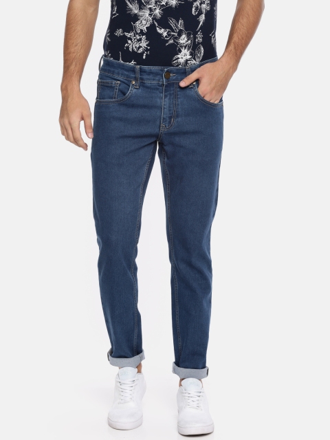 

Nature Casuals Men Blue Slim Fit Mid-Rise Clean Look Jeans