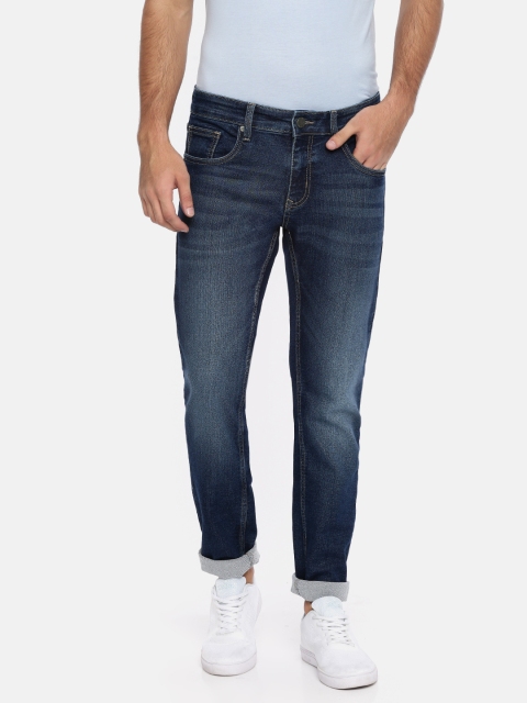 

Nature Casuals Men Blue Slim Fit Mid-Rise Clean Look Jeans