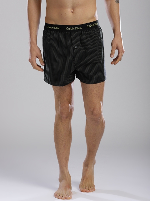 

Calvin Klein Innerwear Black Striped Boxers U1513D4RN
