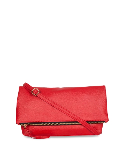

Bagsy Malone Women Red Solid Sling Bag